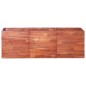 vidaXL Arriate de madera de acacia 150x50x50 cm