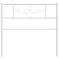 vidaXL Cabecero de metal blanco 90 cm vidaXL Cabecero de metal blanco 90 cm
