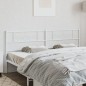 vidaXL Cabecero de metal blanco 180 cm vidaXL Cabecero de metal blanco 180 cm