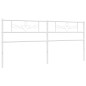 vidaXL Cabecero de metal blanco 180 cm vidaXL Cabecero de metal blanco 180 cm