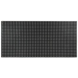 vidaXL Felpudo de goma 16 mm 100x150 cm