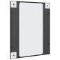 vidaXL Espejo de pared rectangular de hierro negro 50x60 cm vidaXL Espejo de pared rectangular de hierro negro 50x60 cm