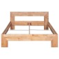 vidaXL Estructura de cama de madera maciza de roble 140x200 cm vidaXL Estructura de cama de madera maciza de roble 140x200 cm