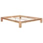 vidaXL Estructura de cama de madera maciza de roble 160x200 cm vidaXL Estructura de cama de madera maciza de roble 160x200 cm