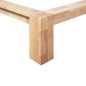 vidaXL Estructura de cama de madera maciza de roble 160x200 cm vidaXL Estructura de cama de madera maciza de roble 160x200 cm