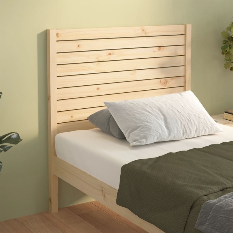 vidaXL Cabecero de cama madera maciza de pino 96x4x100 cm vidaXL Cabecero de cama madera maciza de pino 96x4x100 cm
