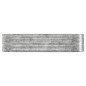 vidaXL Jardinera arriate acero recubrimiento polvo plata 322x100x68 cm vidaXL Jardinera arriate acero recubrimiento polvo plata 322x100x68 cm