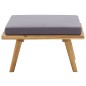 vidaXL Juego de muebles de jardín 5 pzas madera maciza de acacia vidaXL Juego de muebles de jardín 5 pzas madera maciza de acacia