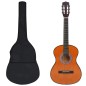 vidaXL Set de guitarra clásica para niños principiantes 8 pzas 3/4 36"    