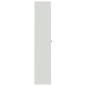 vidaXL Armario archivador acero gris claro y gris oscuro 90x40x200 cm