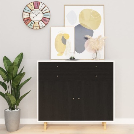 vidaXL Lámina autoadhesiva para muebles PVC madera oscura 500x90 cm