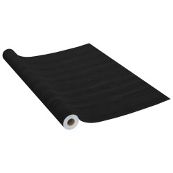 vidaXL Lámina autoadhesiva para muebles PVC madera oscura 500x90 cm