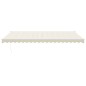 vidaXL Toldo retráctil automático color crema 5x3 m vidaXL Toldo retráctil automático color crema 5x3 m