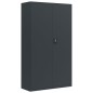vidaXL Armario archivador de acero gris antracita 105x40x180 cm