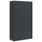 vidaXL Armario archivador de acero gris antracita 105x40x180 cm