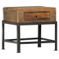 vidaXL Mesita de noche de madera maciza reciclada 40x35x40 cm vidaXL Mesita de noche de madera maciza reciclada 40x35x40 cm