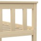 vidaXL Estructura de cama de madera maciza de pino clara 120x200 cm vidaXL Estructura de cama de madera maciza de pino clara 120x200 cm