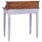 vidaXL Escritorio con cajones de madera maciza reciclada 90x50x101 cm vidaXL Escritorio con cajones de madera maciza reciclada 90x50x101 cm