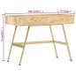 vidaXL Escritorio con cajones de madera maciza de mango 100x55x75 cm vidaXL Escritorio con cajones de madera maciza de mango 100x55x75 cm