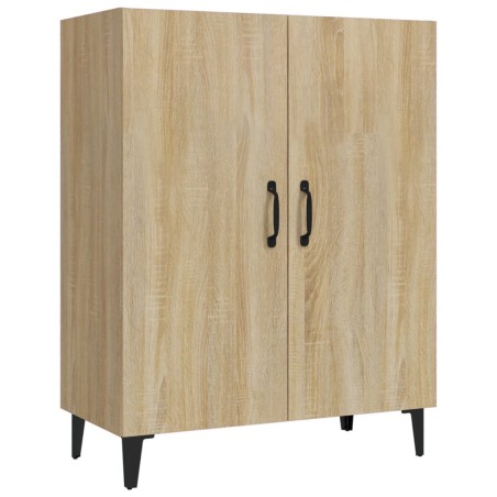 vidaXL Aparador de madera contrachapada roble Sonoma 70x34x90 cm