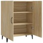 vidaXL Aparador de madera contrachapada roble Sonoma 70x34x90 cm vidaXL Aparador de madera contrachapada roble Sonoma 70x34x90 cm