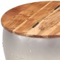 vidaXL Mesa de centro de madera maciza de acacia 53x43 cm vidaXL Mesa de centro de madera maciza de acacia 53x43 cm