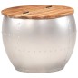 vidaXL Mesa de centro de madera maciza de acacia 53x43 cm vidaXL Mesa de centro de madera maciza de acacia 53x43 cm