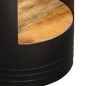vidaXL Mesa de centro de madera maciza de mango 43x55 cm vidaXL Mesa de centro de madera maciza de mango 43x55 cm