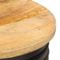 vidaXL Mesa de centro de madera maciza de mango 43x55 cm vidaXL Mesa de centro de madera maciza de mango 43x55 cm