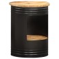 vidaXL Mesa de centro de madera maciza de mango 43x55 cm vidaXL Mesa de centro de madera maciza de mango 43x55 cm