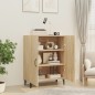 vidaXL Aparador de madera contrachapada roble Sonoma 70x34x90 cm vidaXL Aparador de madera contrachapada roble Sonoma 70x34x90 cm