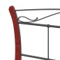 vidaXL Estructura de cama de metal negra 120x200 cm vidaXL Estructura de cama de metal negra 120x200 cm