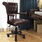 vidaXL Silla de oficina giratoria marrón vidaXL Silla de oficina giratoria marrón
