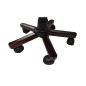 vidaXL Silla de oficina giratoria marrón vidaXL Silla de oficina giratoria marrón