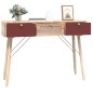 vidaXL Mesa consola con cajones madera contrachapada 105x30x75 cm vidaXL Mesa consola con cajones madera contrachapada 105x30x75 cm