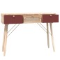 vidaXL Mesa consola con cajones madera contrachapada 105x30x75 cm vidaXL Mesa consola con cajones madera contrachapada 105x30x75 cm