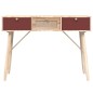 vidaXL Mesa consola con cajones madera contrachapada 105x30x75 cm vidaXL Mesa consola con cajones madera contrachapada 105x30x75 cm
