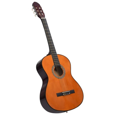 vidaXL Guitarra clásica para principiantes con funda 4/4 39"