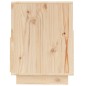 vidaXL Mueble de TV de madera maciza de pino 140x37x50 cm