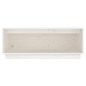 vidaXL Mueble de TV de madera maciza de pino blanco 90x35x35 cm vidaXL Mueble de TV de madera maciza de pino blanco 90x35x35 cm