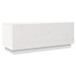 vidaXL Mueble de TV de madera maciza de pino blanco 90x35x35 cm vidaXL Mueble de TV de madera maciza de pino blanco 90x35x35 cm