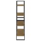 vidaXL Estantería de 4 niveles madera maciza de pino 80x30x140 cm vidaXL Estantería de 4 niveles madera maciza de pino 80x30x140 cm