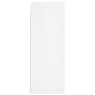 vidaXL Armarios de pared 2 uds madera de ingeniería blanco brillante vidaXL Armarios de pared 2 uds madera de ingeniería blanco brillante
