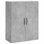 vidaXL Armarios de pared 2 uds madera de ingeniería gris hormigón vidaXL Armarios de pared 2 uds madera de ingeniería gris hormigón