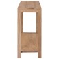 vidaXL Mesa consola de madera maciza de teca 120x35x75 cm vidaXL Mesa consola de madera maciza de teca 120x35x75 cm