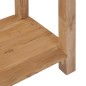 vidaXL Mesa consola de madera maciza de teca 120x35x75 cm vidaXL Mesa consola de madera maciza de teca 120x35x75 cm