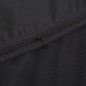 vidaXL Juego de 3 maletas blandas negro vidaXL Juego de 3 maletas blandas negro