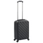 vidaXL Maleta con ruedas trolley rígida negra ABS vidaXL Maleta con ruedas trolley rígida negra ABS