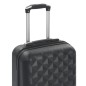 vidaXL Maleta con ruedas trolley rígida negra ABS vidaXL Maleta con ruedas trolley rígida negra ABS