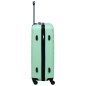 vidaXL Maleta rígida con ruedas ABS verde menta vidaXL Maleta rígida con ruedas ABS verde menta